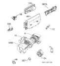 Схема №10 F56322W0 с изображением Микромодуль для посудомойки Aeg 973911516219046